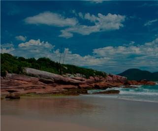 ônibus saindo da Rodoviária de Santa Maria para Florianópolis